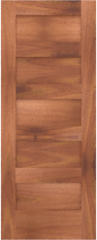 Flat  Panel   Monticello  Spanish Cedar  Doors